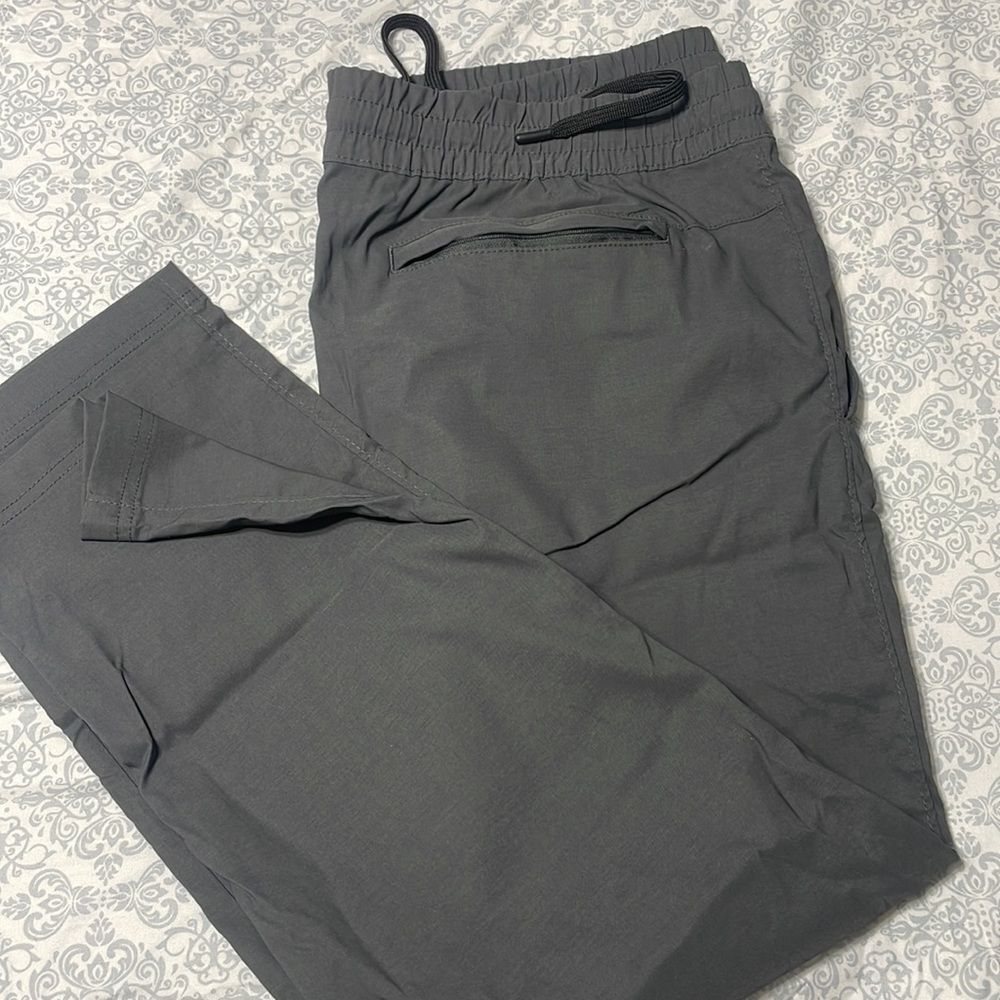 Stylus men’s stretch pull on drawstring pants size XXL gray